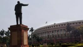 Ambedkar statue in Parliament