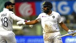 Indian cricket team's Virat Kohli and Rohit Sharma