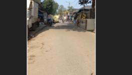 A road near the redlight area in Kolkata's Kidderpore area.