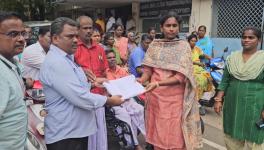 Petition submitted to Kanchipuram revenue commissioner