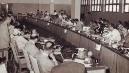Delegations at Bandung Conference, April 1955. Photo: UNESCO / Wikimedia Commons