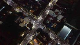 Thousands on the streets outside Cristina Fernández's home in Buenos Aires to show their support. Photo: Argentina Humana