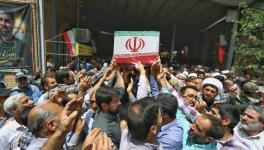Rally in Iran against Israeli aggression and in support of the country's armed forces on June 20. Photo: Khamenei . ir