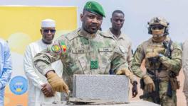 First brick of Mali's new refinery laid by President Goïta. Photo: Presidency of Mali