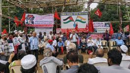 Protestors demand the Indian government break all ties with the Zionist regime in Israel. Photo: Rajesh Natrajan