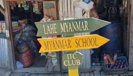 A signpost in a border village in Nagaland. Image Credit: Subhash Malkoti