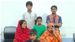 Sonali Khatun, Danish Sheikh, Suity Bibi and her sons, Kurban and Imam.