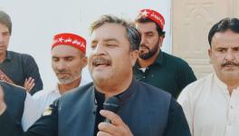 Salar Faiyaz Ali and other leaders of the left-wing Mazdoor Kisan Party (MKP) were arrested in Pakistan. Photo: MKP