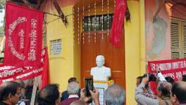 The bust of kg bose inaugurated in kolkata