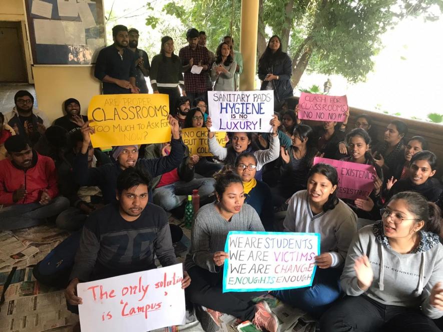 EFLU Lucknow Students Protest