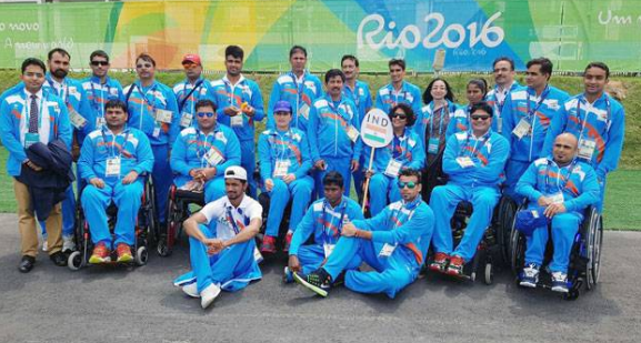 Indian para athletes at Rio Paralympic Games