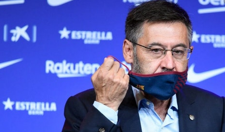 Josep Bartomeu resigns as FC Barcelona president