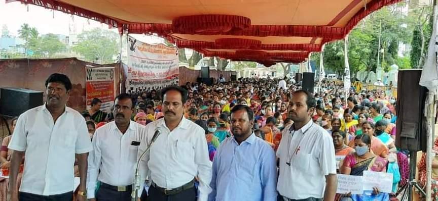 TN para teachers protest