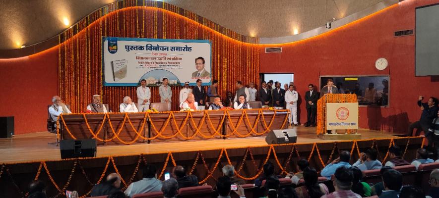 At the launch of Madhya Pradesh Vidhan Sabha principal secretary Awadhesh Pratap Singh’s book Legislature’s Practice and Procedure on Monday, Speaker Girish Gautam complained about MLAs not paying much attention to Assembly rules and procedures.