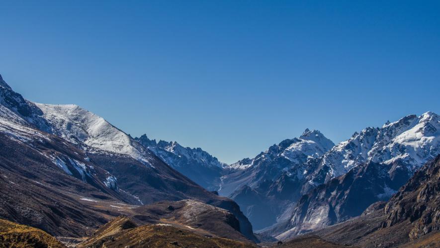 Himalayas are the youngest range of mountains and are still in the formative stages. This means that this area is extremely sensitive to earthquakes, and frictional shear rocks are present in this area. Constructing in this zone is dangerous.