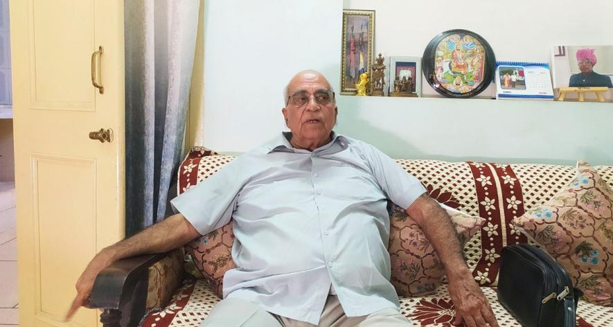 Dr. MP Singh Shekhawat from Dabli Rathan (Photo - Amarpal Singh Verma, 101Reporters) .