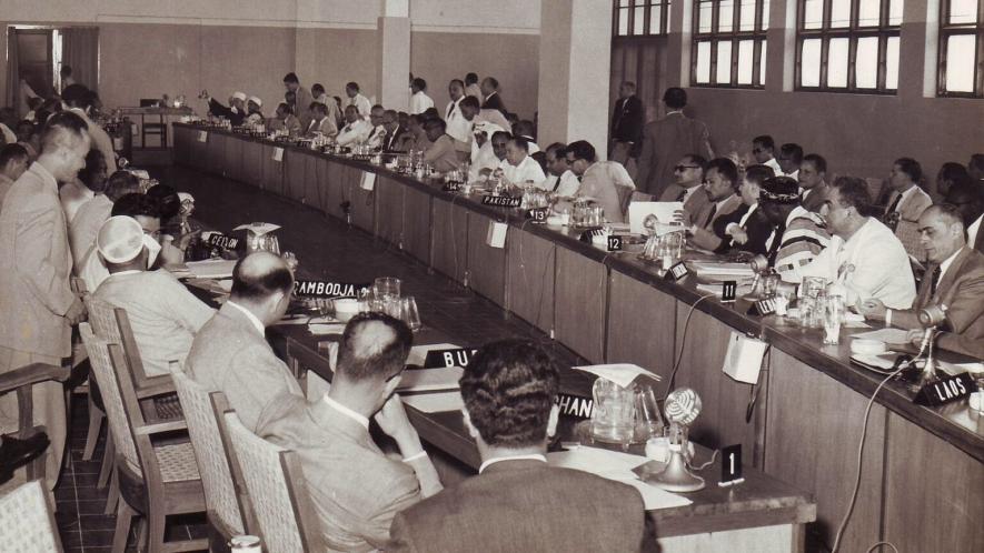 Delegations at Bandung Conference, April 1955. Photo: UNESCO / Wikimedia Commons