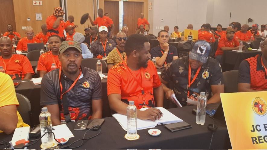 The last day of the NUMSA National Bargaining Conference on March 26. Photo: NUMSA/X