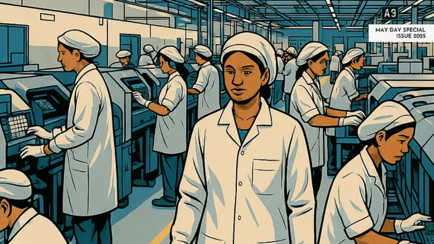 The Foxconn factory at Tamil Nadu has emerged as a site where women workers have faced unsafe, exploitative and discriminatory work conditions, representative indeed of the true position of women workers in the formal sector.