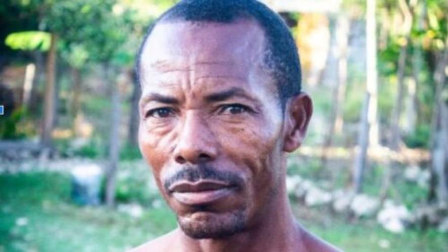 In memory of Janklod, Haitian martyr Janklod at the Training Center in Dofouno, Ti Rivye, Haiti, April 28, 2012. Photo: Rafa Stedile