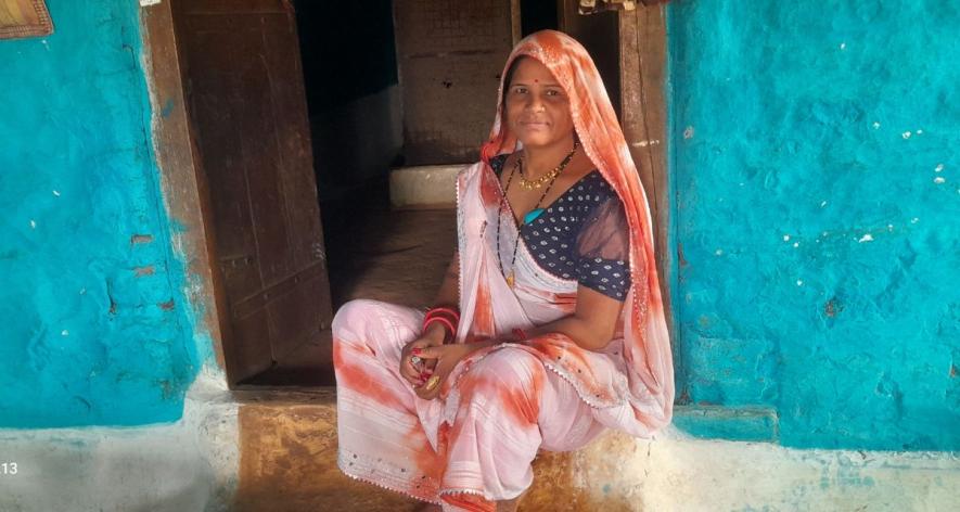 Sunita Kavade living in Dhawadi (Photo - Mohammad Asif Siddiqui, 101Reporters).