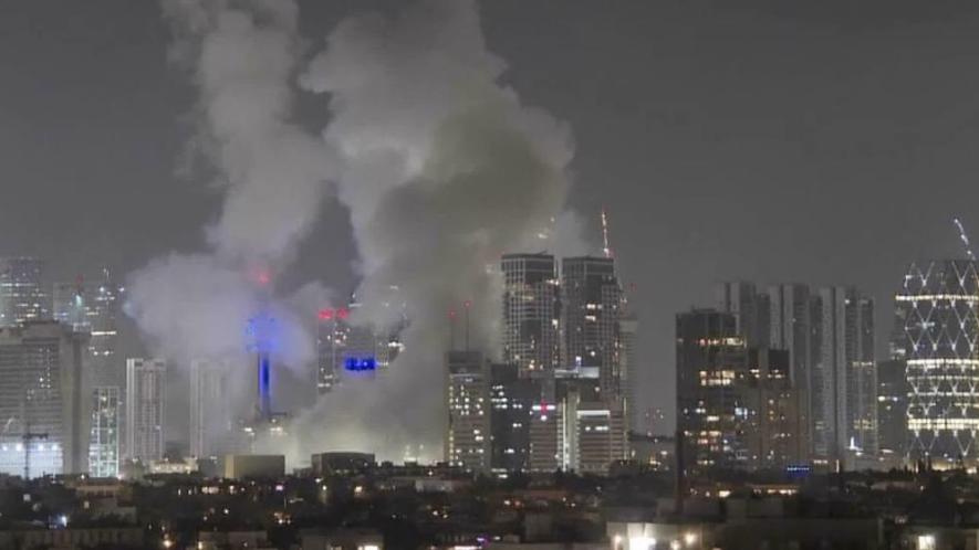 Iran's attacks on Tel Aviv. Photo: Press TV