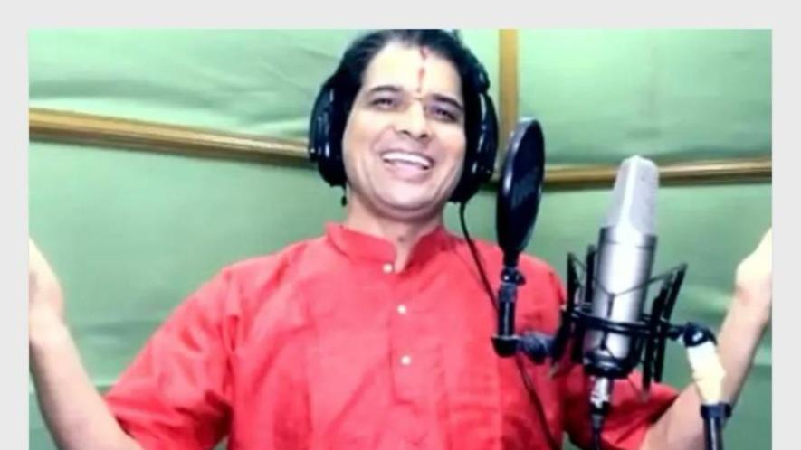 Photo caption: Pawan Semwal, the singer