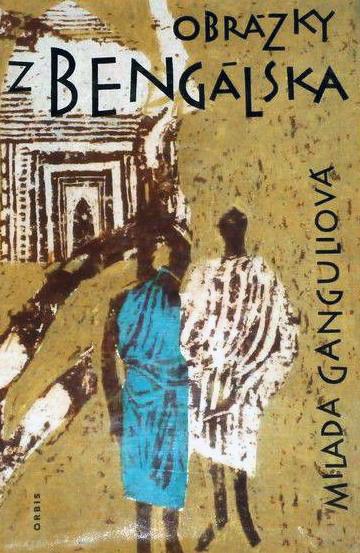 Cover of Obrázky z Bengálska (Images of Bengal), authored by Milada.