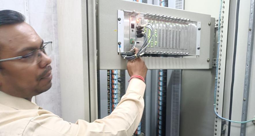 Smart Grid Control Centre at IIT Kanpur's Department of Electrical Engineering (Photo - Ramji Mishra, 101Reporters).