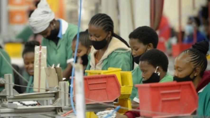 Textile workers in Lesotho. Photo: LNDC