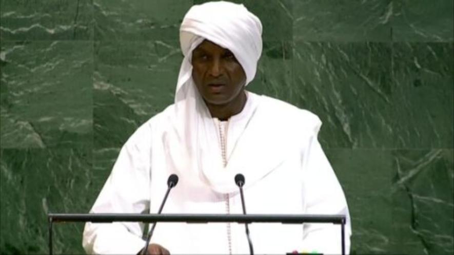 Niger PM speaks at 80th UNGA. Photo: UN