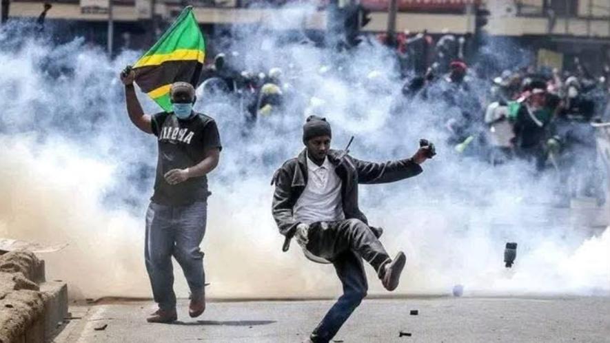 The Tanzanian Government has shut down internet services in the country and denied access to foreign reporters during elections The people are out in the streets protesting the "ceremonial" elections. Photo: X